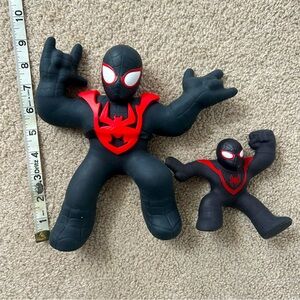 Heroes of Goo Jit Zu Miles Morales Licensed Marvel, Super-Sized, Huge 8"